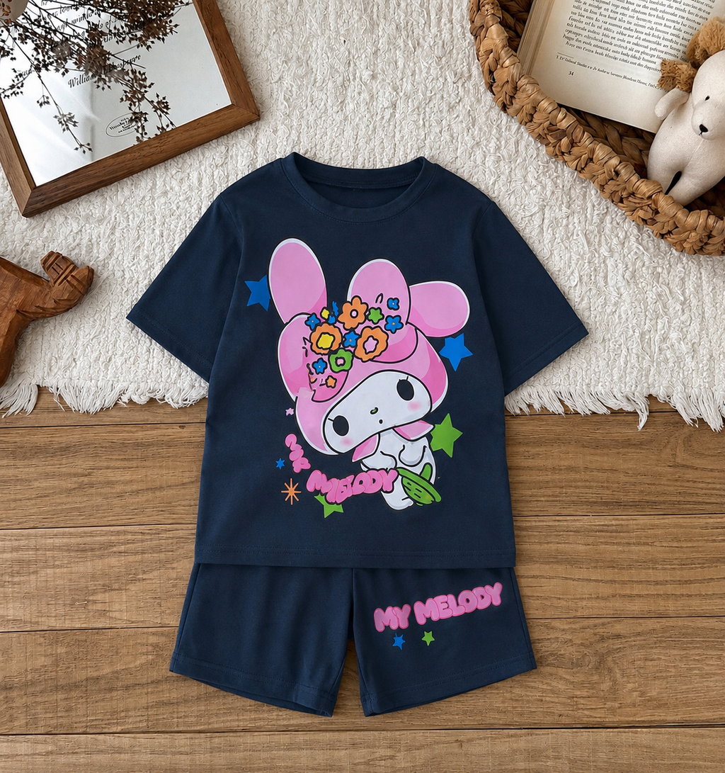 MY MELODY KIZ ÇOCUK ŞORTLU TAKIM