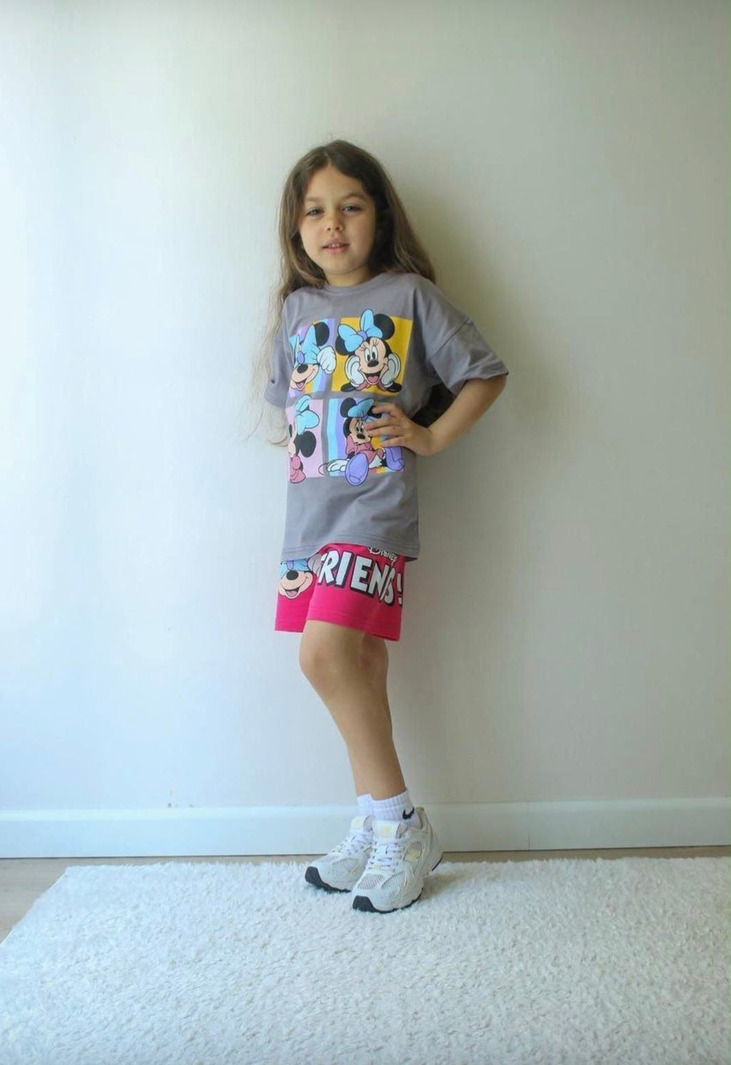 MINNIE MOUSE KIZ ÇOCUK ŞORT TAKIM